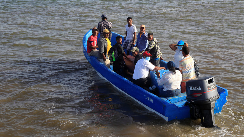 При крушении лодки у берегов Гондураса погибли 27 человек