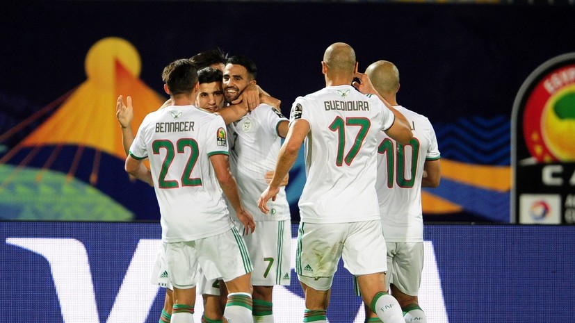 Сборная Алжира разгромила Гвинею и вышла в четвертьфинал КАН-2019