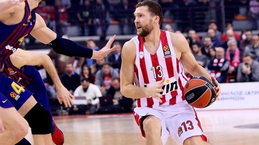 ЦСКА объявил о подписании контракта с баскетболистом «Олимпиакоса»