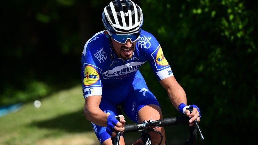 Французский велогонщик Алафилипп победил на третьем этапе «Тур де Франс»