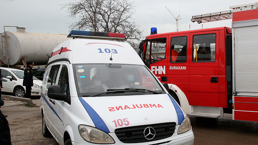 В Азербайджане в ДТП с участием микроавтобуса погибли восемь человек