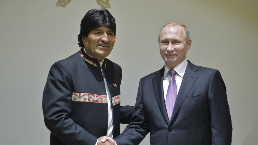 Путин встретится с президентом Боливии 11 июля