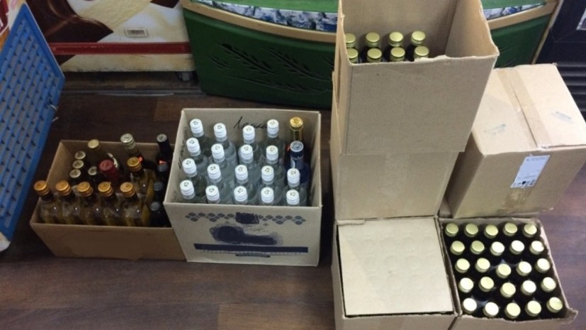 В Петербурге изъяли 170 тонн нелегального алкоголя