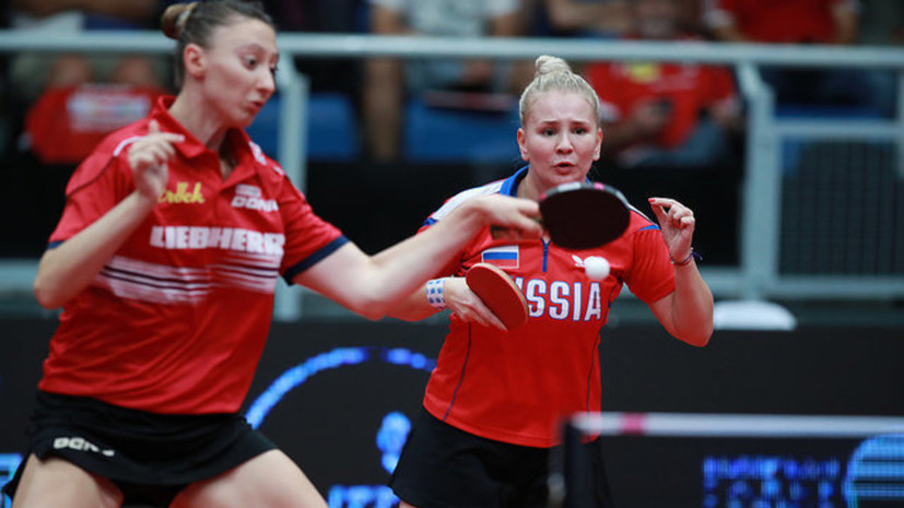 Носкова и Щербатых завоевали бронзу в настольном теннисе на Универсиаде-2019 