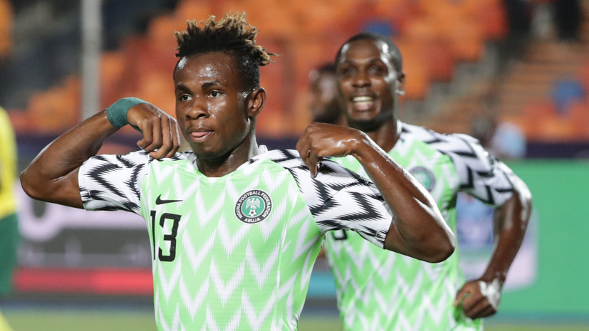 Сборная Нигерии одержала победу над ЮАР и пробилась в полуфинал Кубка африканских наций
