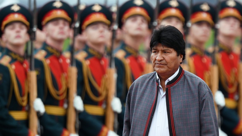 Президент Боливии прибыл с рабочим визитом в Москву