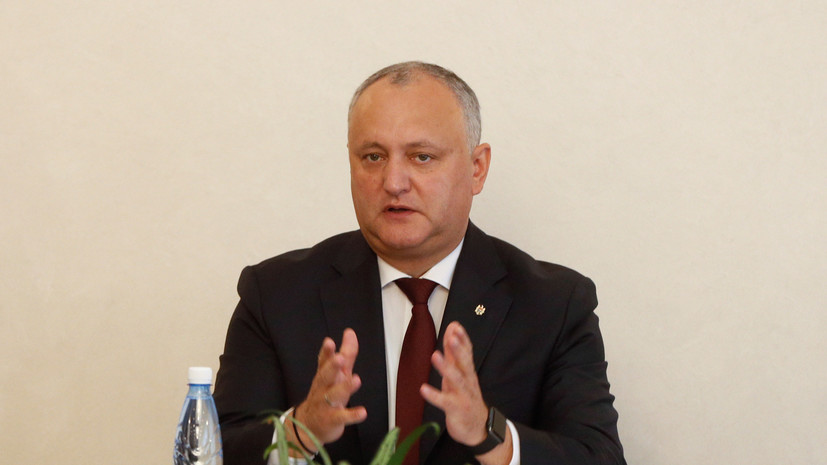 Додон подписал указ об отставке генпрокурора Молдавии