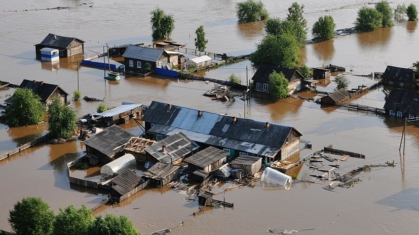 Пострадавшим от паводка в Иркутской области выделят 2,3 млрд рублей