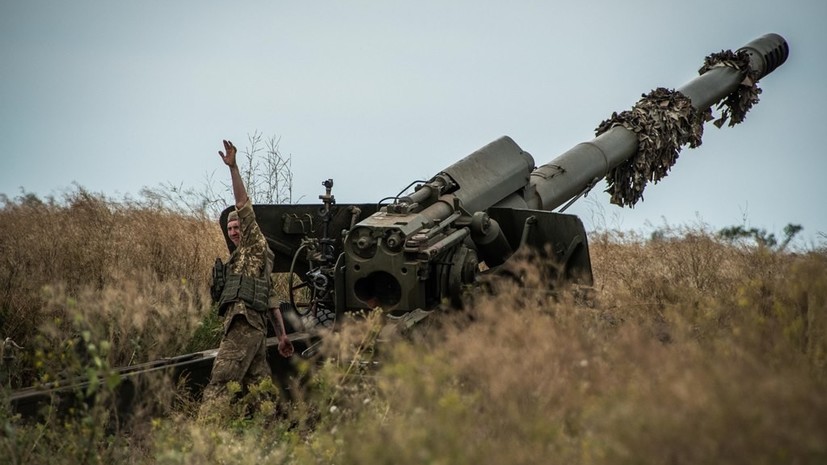 Украинские военные провели учения на побережье Азовского моря