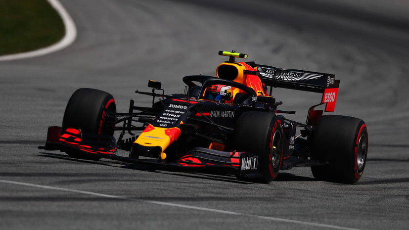 Пилот Red Bull Гасли выиграл первую практику Гран-при «Формулы-1» в Великобритании