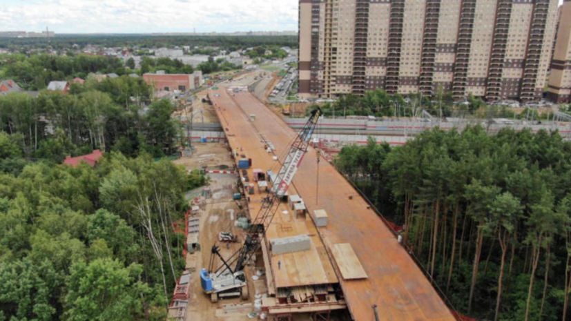 Строительство путепровода в Реутове планируют закончить в сентябре