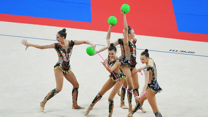 Российские гимнастки выиграли золото Универсиады в упражнении с мячами