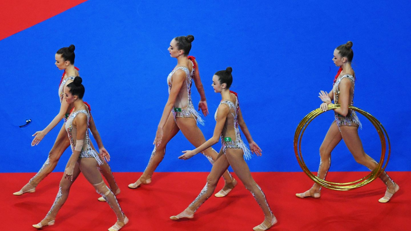 Российские гимнастки завоевали золото Универсиады в упражнении с обручами и булавами