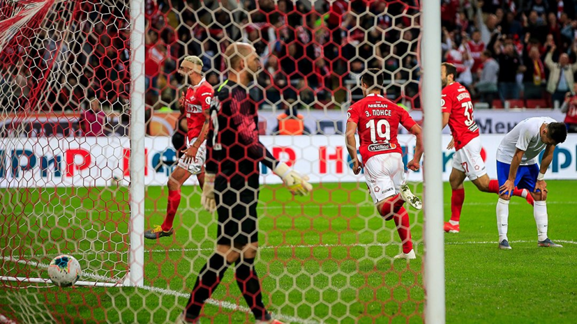 Арбитр считает, что Жиго забил победный мяч «Спартака» с нарушением правил