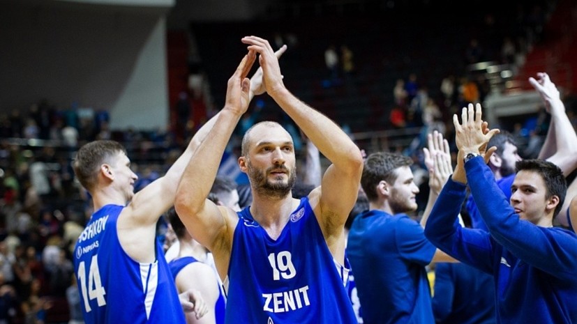 «Зенит» объявил об уходе баскетболиста Симоновича