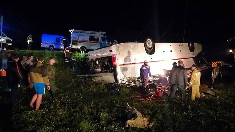 В Минздраве уточнили число пострадавших в ДТП с автобусом в Башкирии