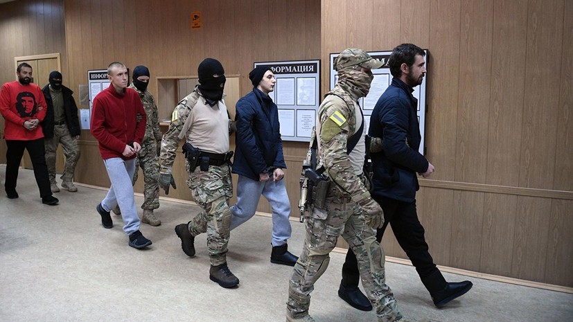 ФСБ просит продлить арест украинским морякам на три месяца