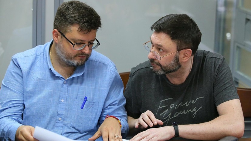 Защита Вышинского вновь попросит суд в Киеве изменить меру пресечения