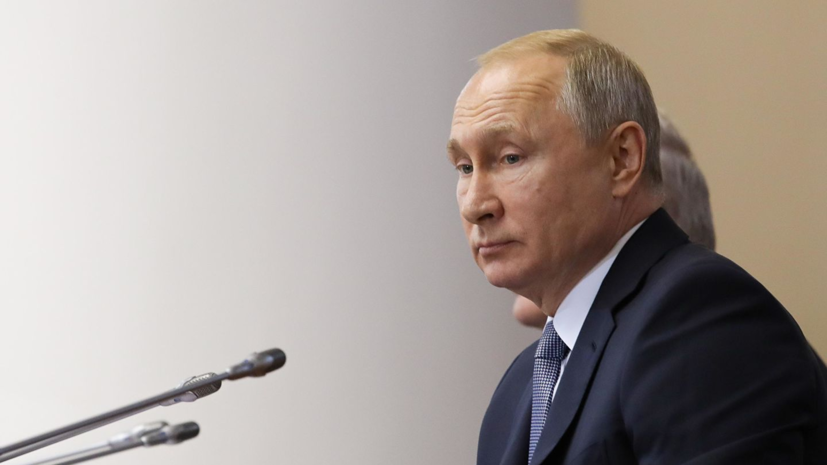 Путин назвал диалог условием разрешения конфликта в Донбассе