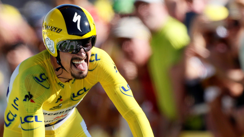 Алафилипп выиграл 13-й этап «Тур де Франс»
