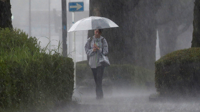 В Нагасаки объявили наивысший уровень угрозы в связи с ливнями