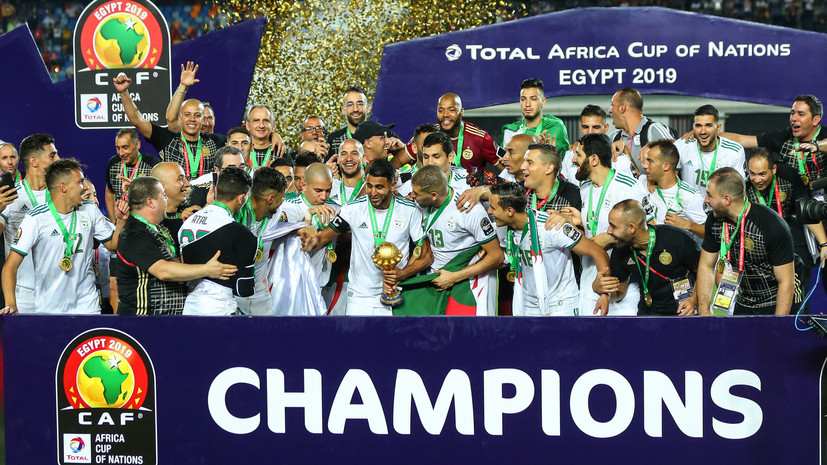 Нурмагомедов поздравил сборную Алжира по футболу с завоеванием Кубка Африки