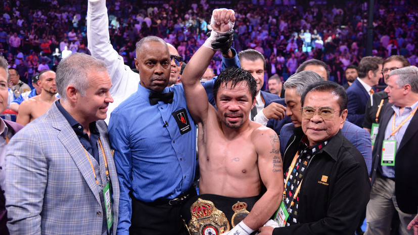 Боксёр Турман назвал Пакьяо великим после поражения от филиппинца