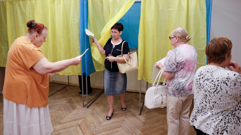В МВД Украины представили обновлённые данные по явке на выборы