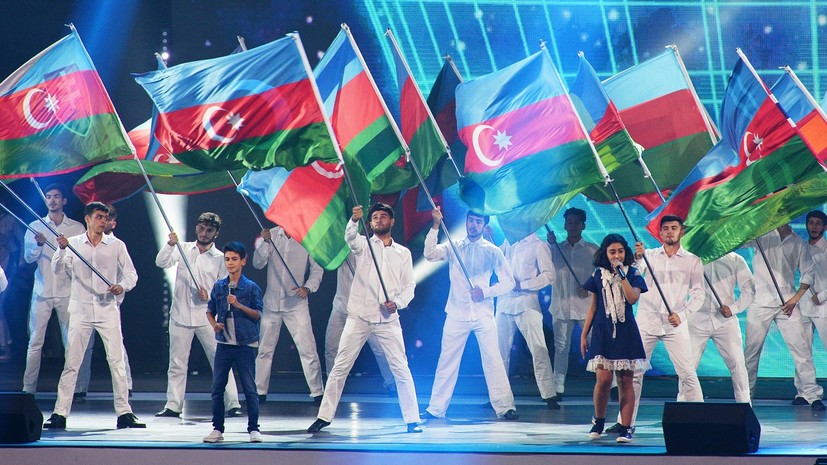 В Баку состоялась церемония открытия Европейского юношеского олимпийского фестиваля