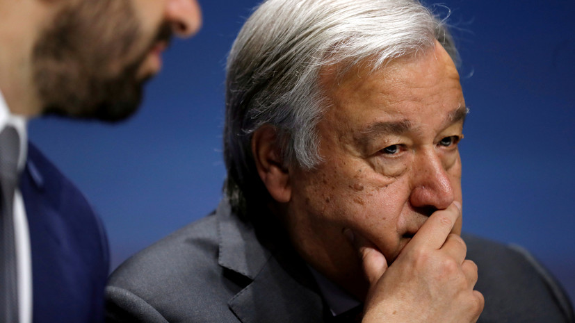 Генсек ООН выразил соболезнования в связи со смертью главы МАГАТЭ