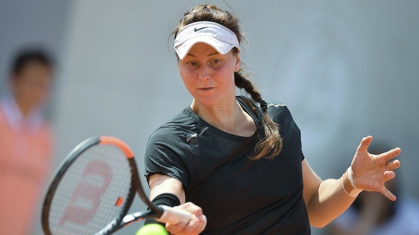 Самсонова пробилась во второй круг турнира WTA в Палермо