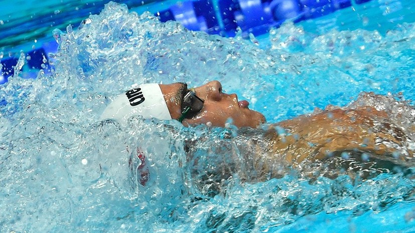Пловец Рылов завоевал серебро ЧМ на дистанции 100 м на спине