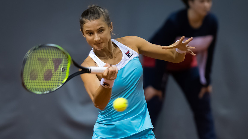 Россиянка Флинк проиграла Севастовой в первом круге турнира WTA в Юрмале