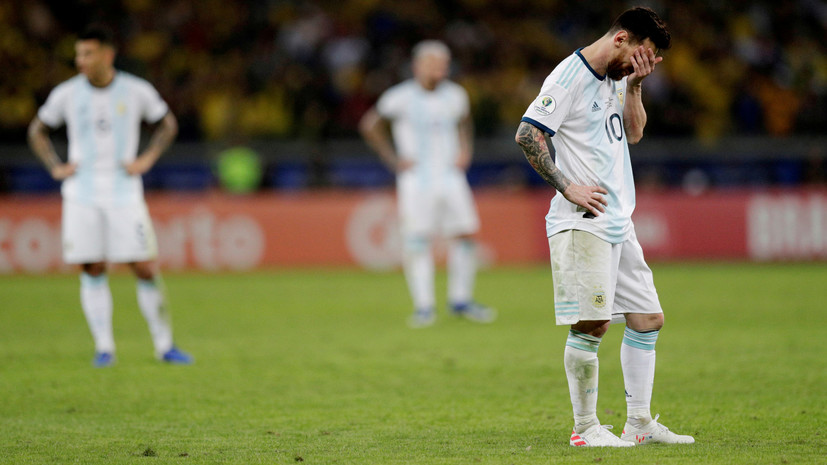 КОНМЕБОЛ дисквалифицировала и оштрафовала Месси