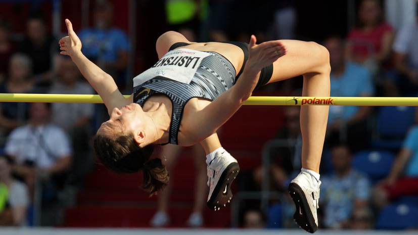 Легкоатлетка Ласицкене завоевала золото ЧР в прыжках в высоту
