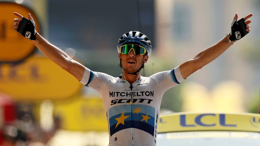 Итальянец Трентин победил на 17-м этапе «Тур де Франс»