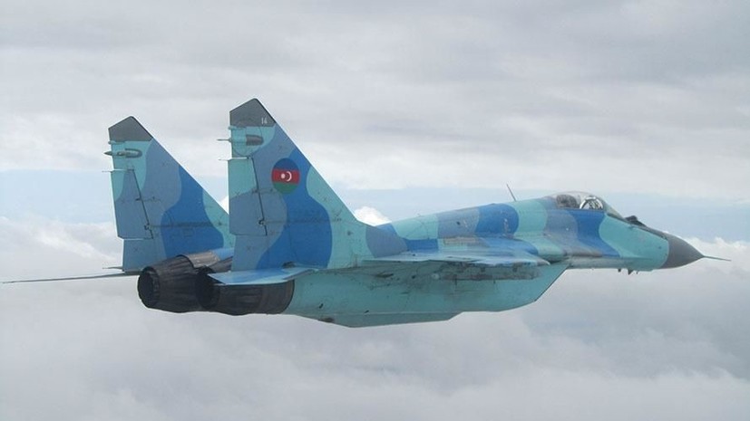 Уголовное дело возбуждено по факту крушения МиГ-29 в Азербайджане