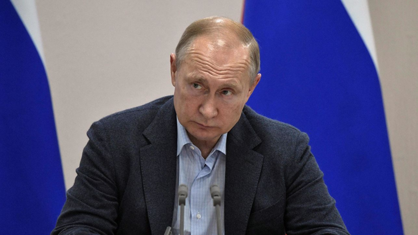 Путин поручил оценить ущерб в Иркутской области до 1 сентября