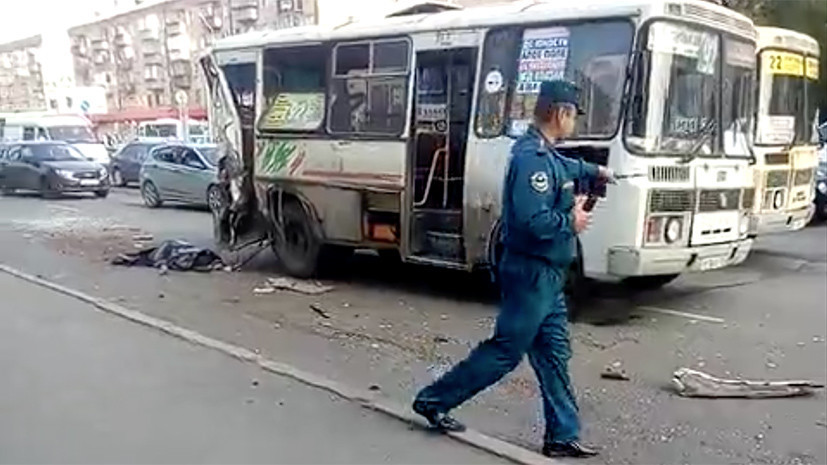 Названа возможная причина ДТП с автобусом в Челябинске