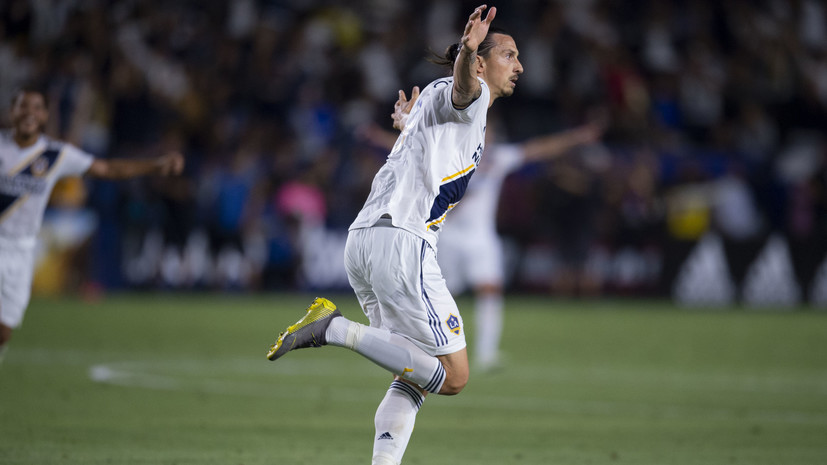 Ибрагимович высказался об эпизоде, в котором уронил соперника во время празднования гола