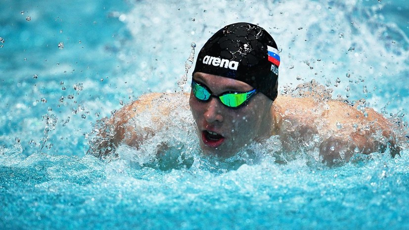 Минаков выиграл серебряную медаль ЧМ в заплыве на 100 м баттерфляем