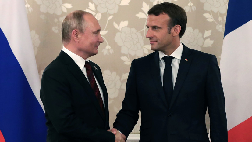 Макрон встретится с Путиным 19 августа