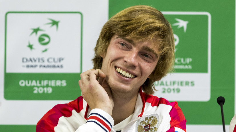 Рублёв: хотел бы победить в финале турнира ATP-500 в Гамбурге