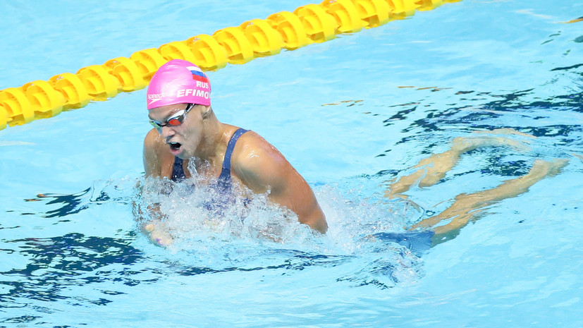 Ефимова стала бронзовым призёром ЧМ на дистанции 50 м брассом