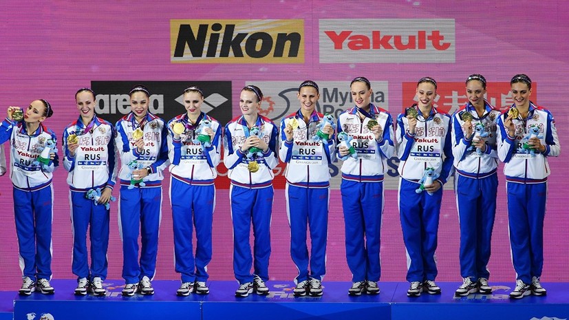 Россияне заняли третье место в медальном зачёте ЧМ по водным видам спорта