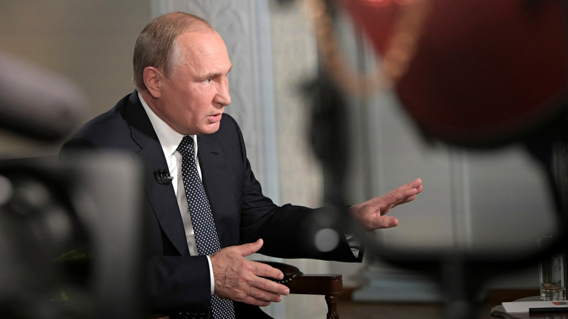 Интервью Путина для Fox News номинировано на «Эмми»
