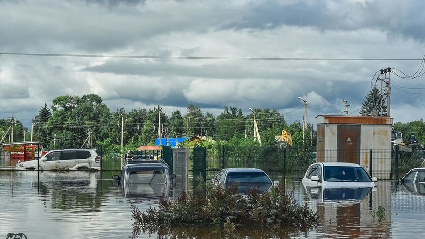 В Белогорске из-за паводка объявлен режим ЧС