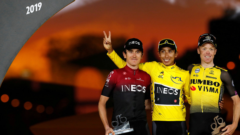 Триумф 22-летнего колумбийца Берналя и 51-е место Закарина: чем завершилась 106-я велогонка «Тур де Франс»