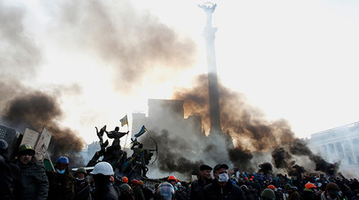 Антиправительственные протесты в Киеве, февраль 2014 года