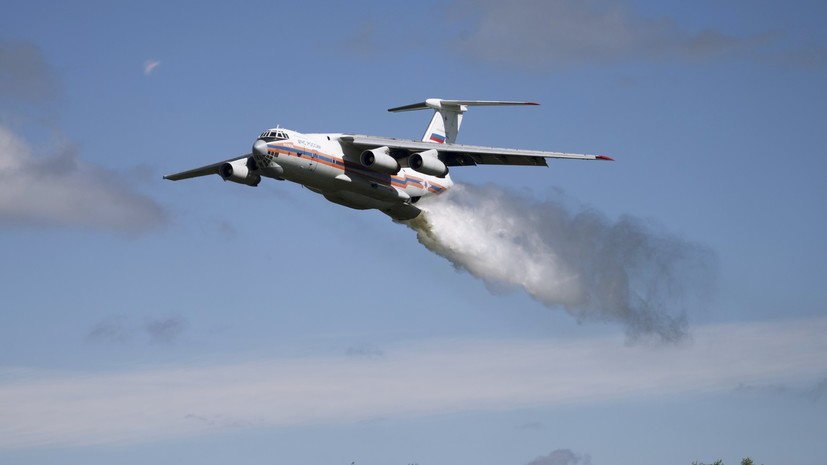 Военные самолёты и предложение Трампа о помощи: как в Сибири борются с лесными пожарами